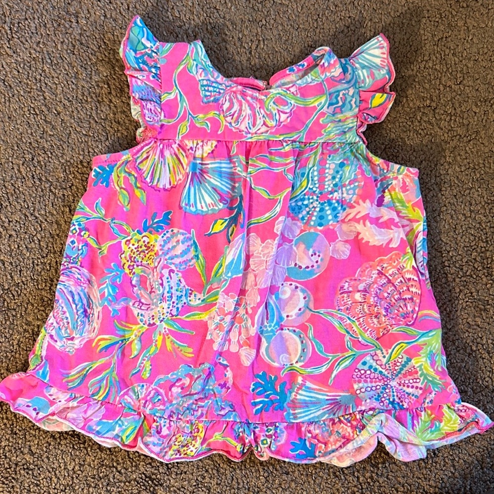 Baby girl Lilly Pulitzer dress size 6-12 months
